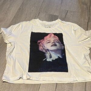 Marilyn Monroe cropped shirt